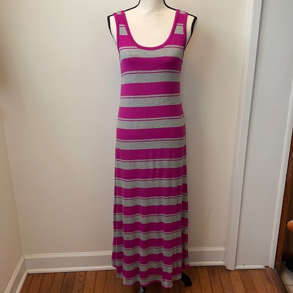 Calvin Klein Dresses & Skirts - Calvin Klein Striped Sleeveless Maxi Dress